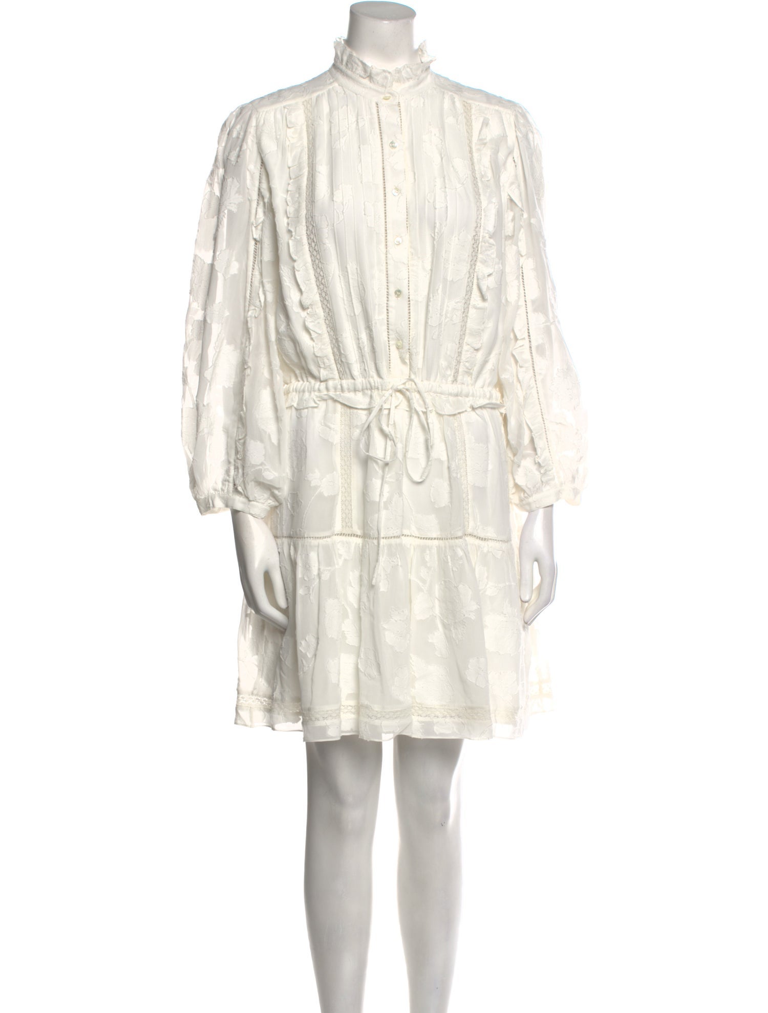 Joie Mock Neck Knee-Length Dress