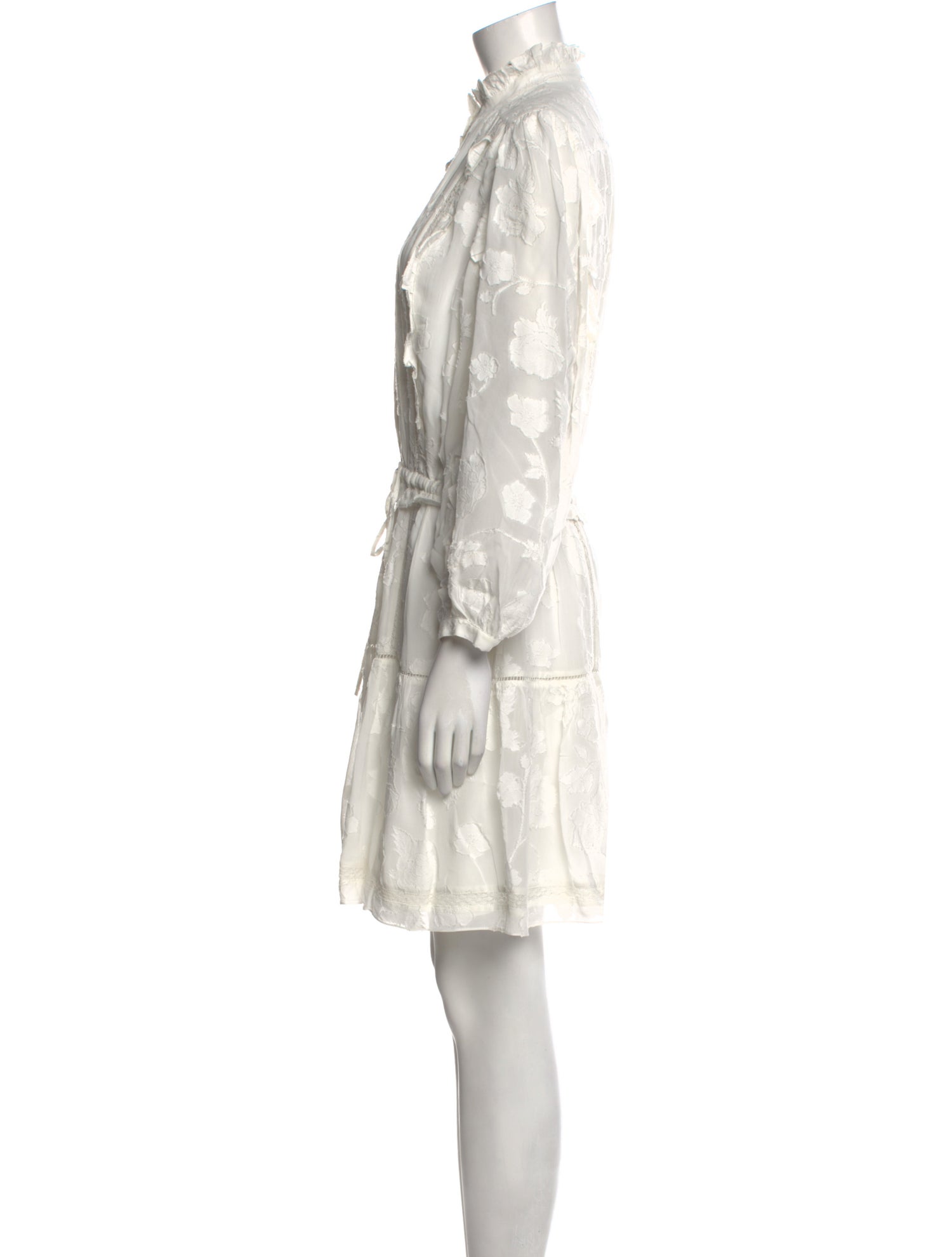 Joie Mock Neck Knee-Length Dress