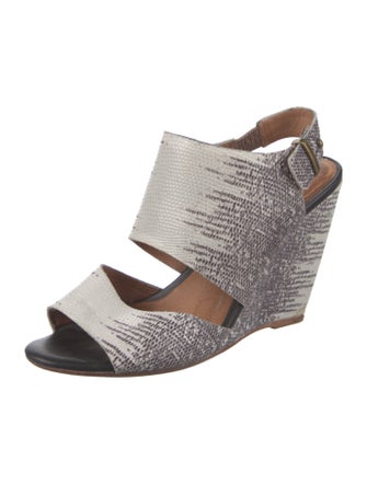 Joie Animal Print Slingback Sandals