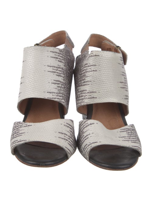 Joie Animal Print Slingback Sandals