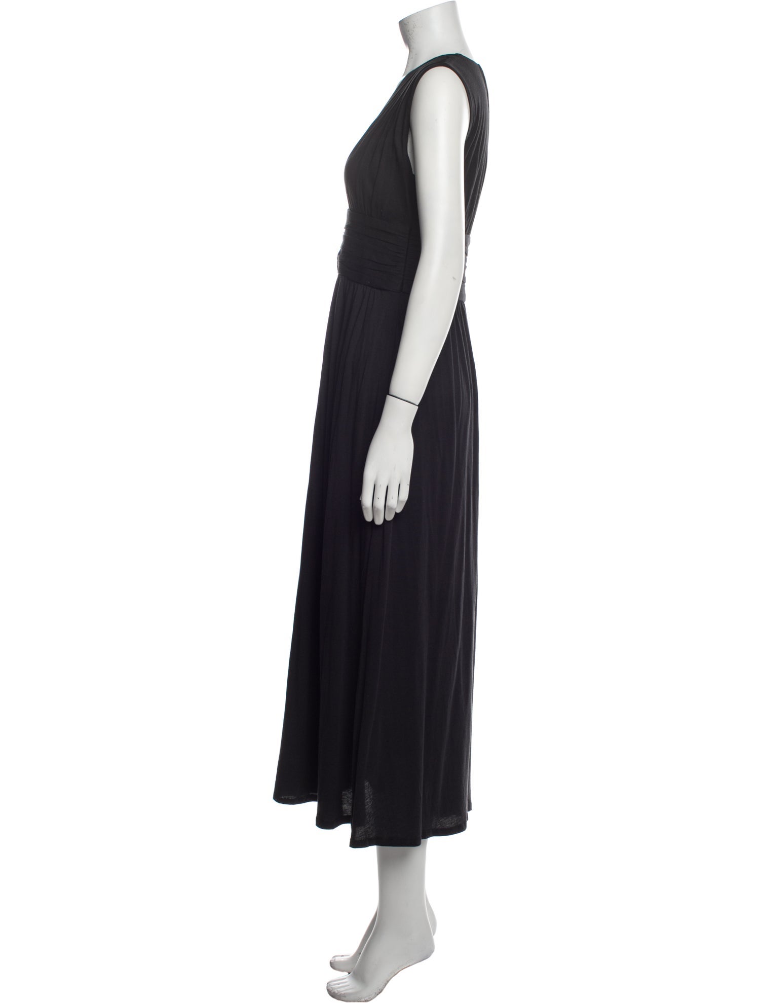 Joie V-Neck Long Dress
