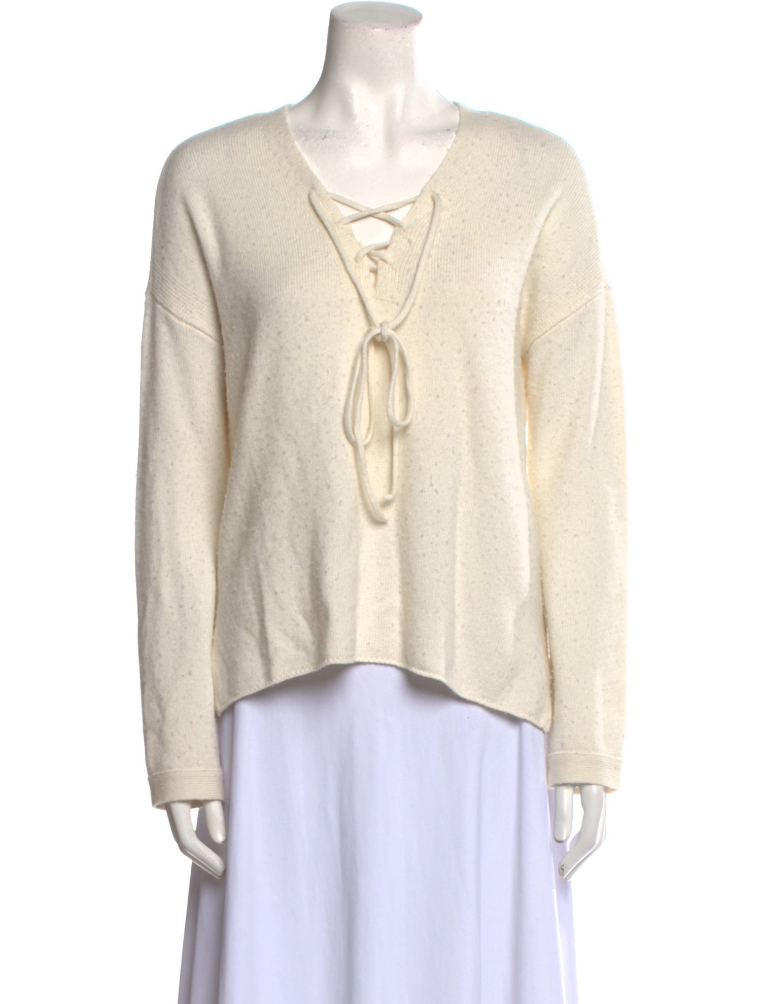 Jorie Notched Neckline Sweater