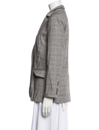 Joie Plaid Print Blazer