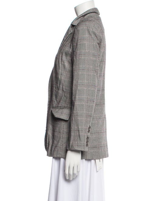 Joie Plaid Print Blazer