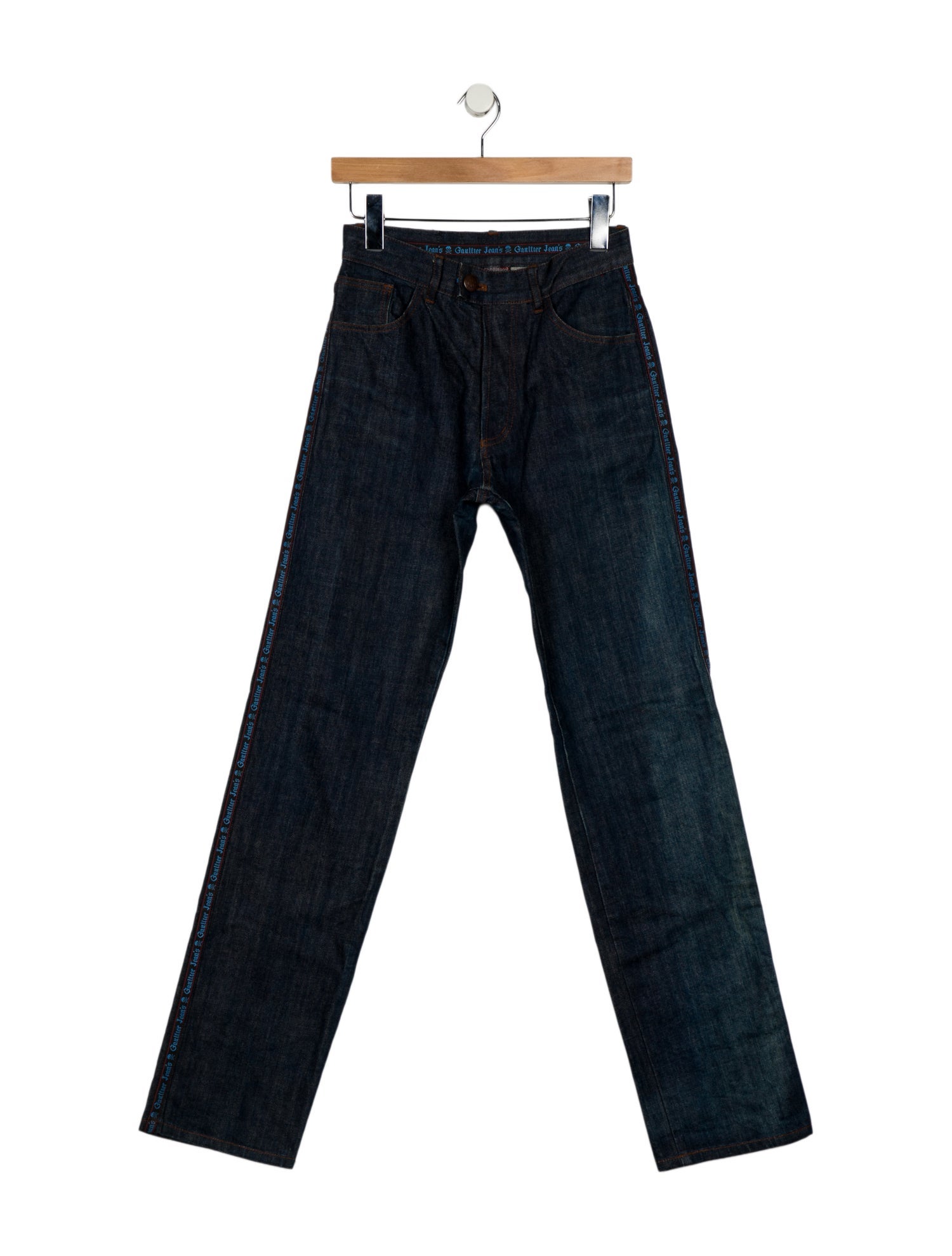Gaultier Jeans Vintage Straight Leg Jeans