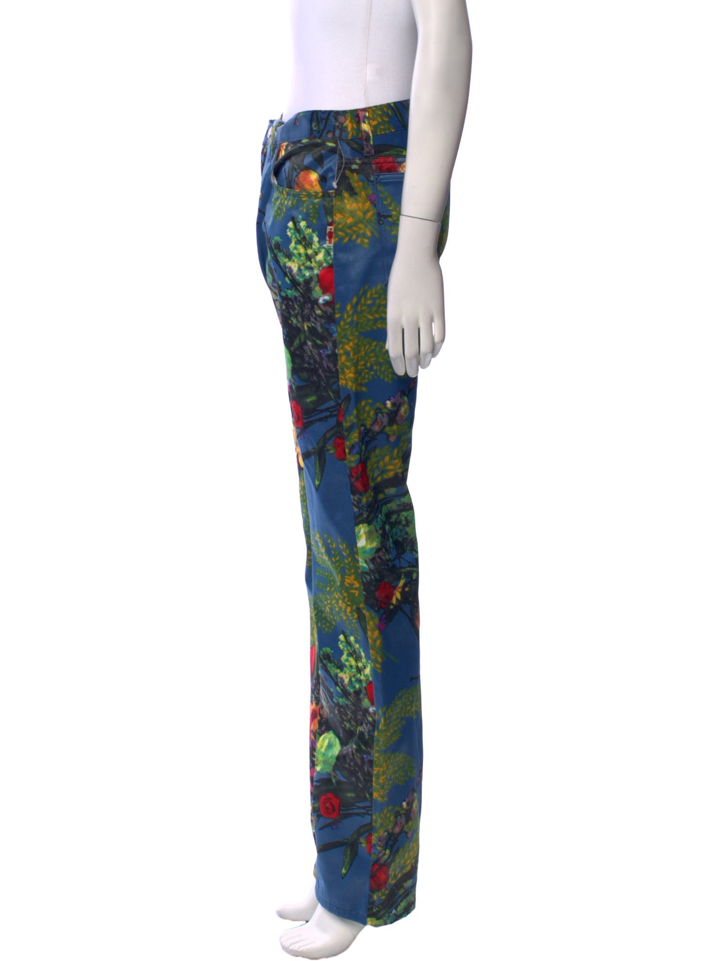 JPG Jeans Floral Print Straight Leg Pants w/ Tags