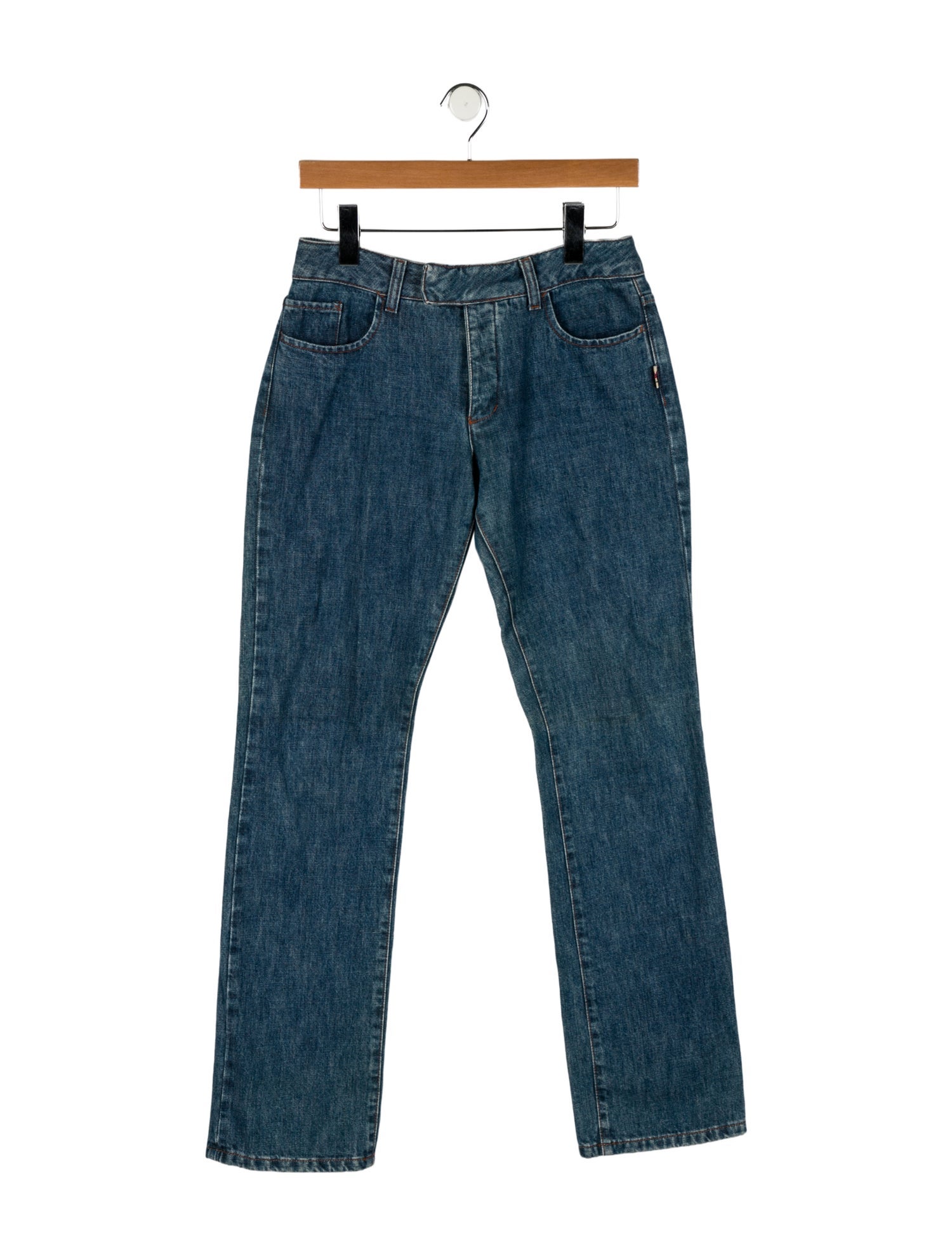 JPG Jeans Mid-Rise Straight Leg Jeans