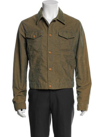 JPG Jeans Outerwear Striped Trucker Jacket M