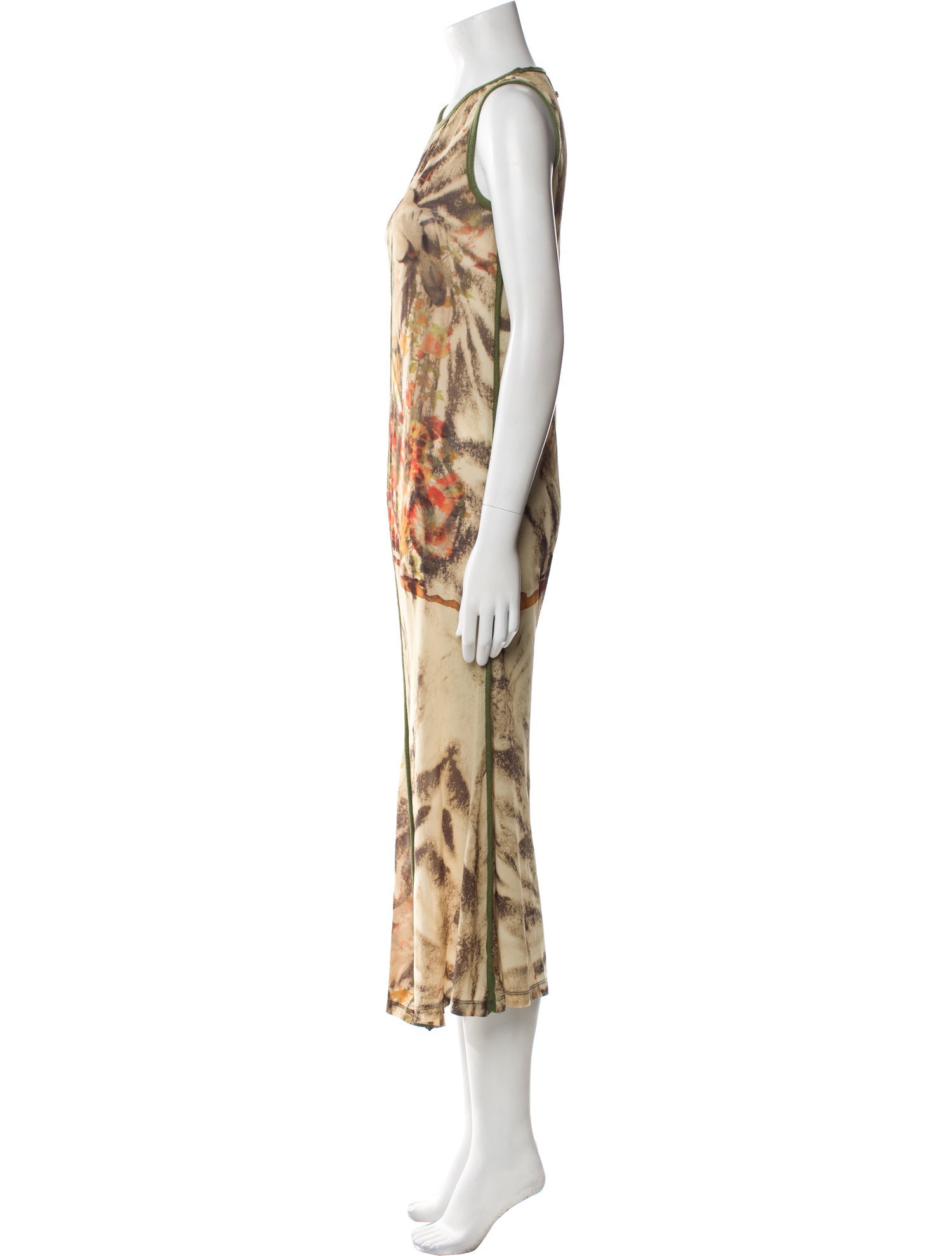 JPG Jeans Printed Long Dress