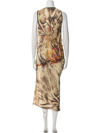 JPG Jeans Printed Long Dress