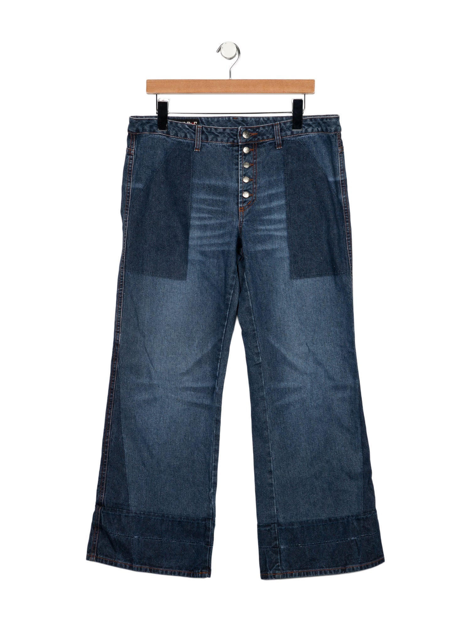 JPG Jeans Mid-Rise Wide Leg Jeans