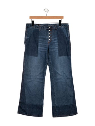 JPG Jeans Mid-Rise Wide Leg Jeans