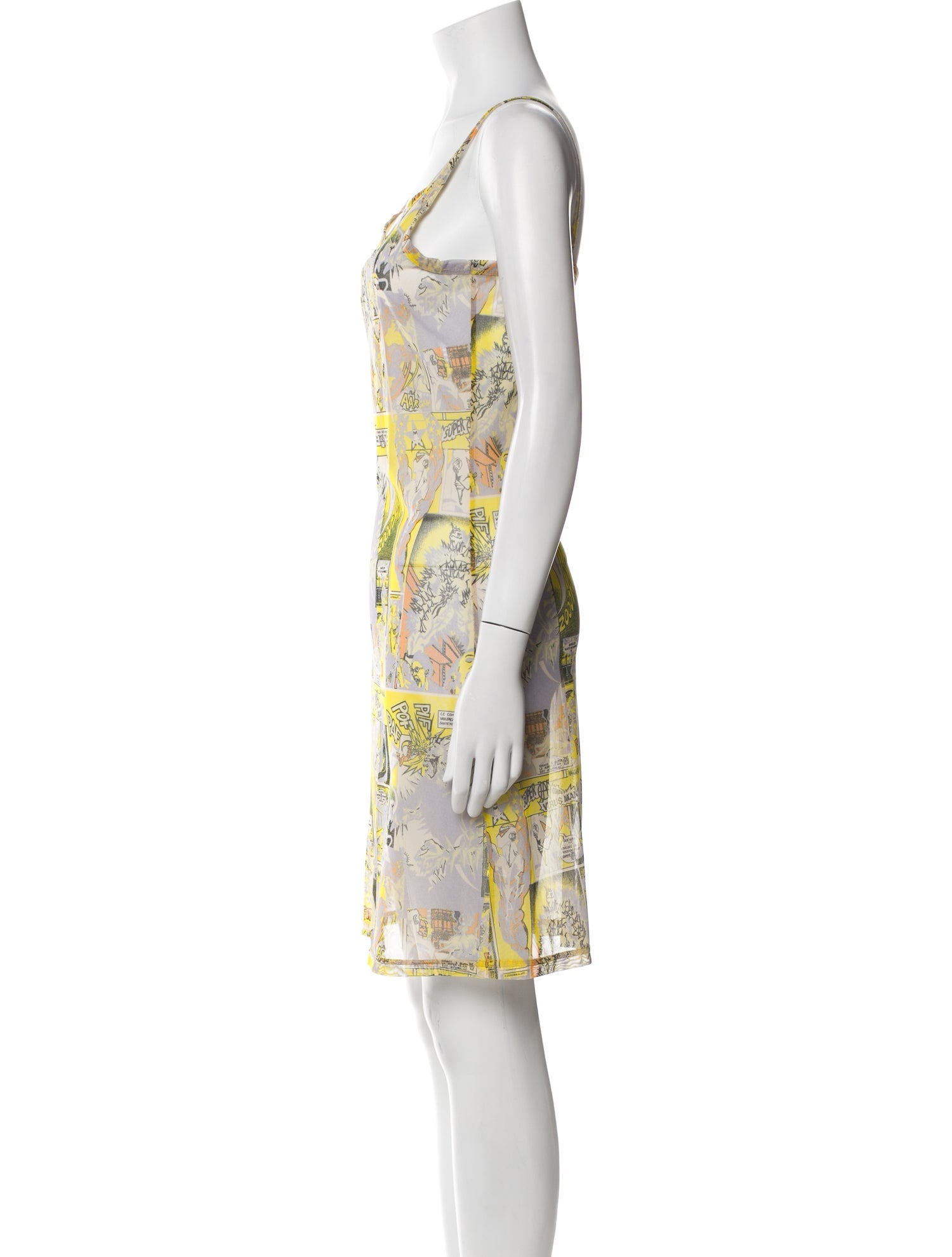 JPG Jeans Printed Knee-Length Dress