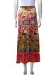 JPG Jeans Printed Midi Length Skirt