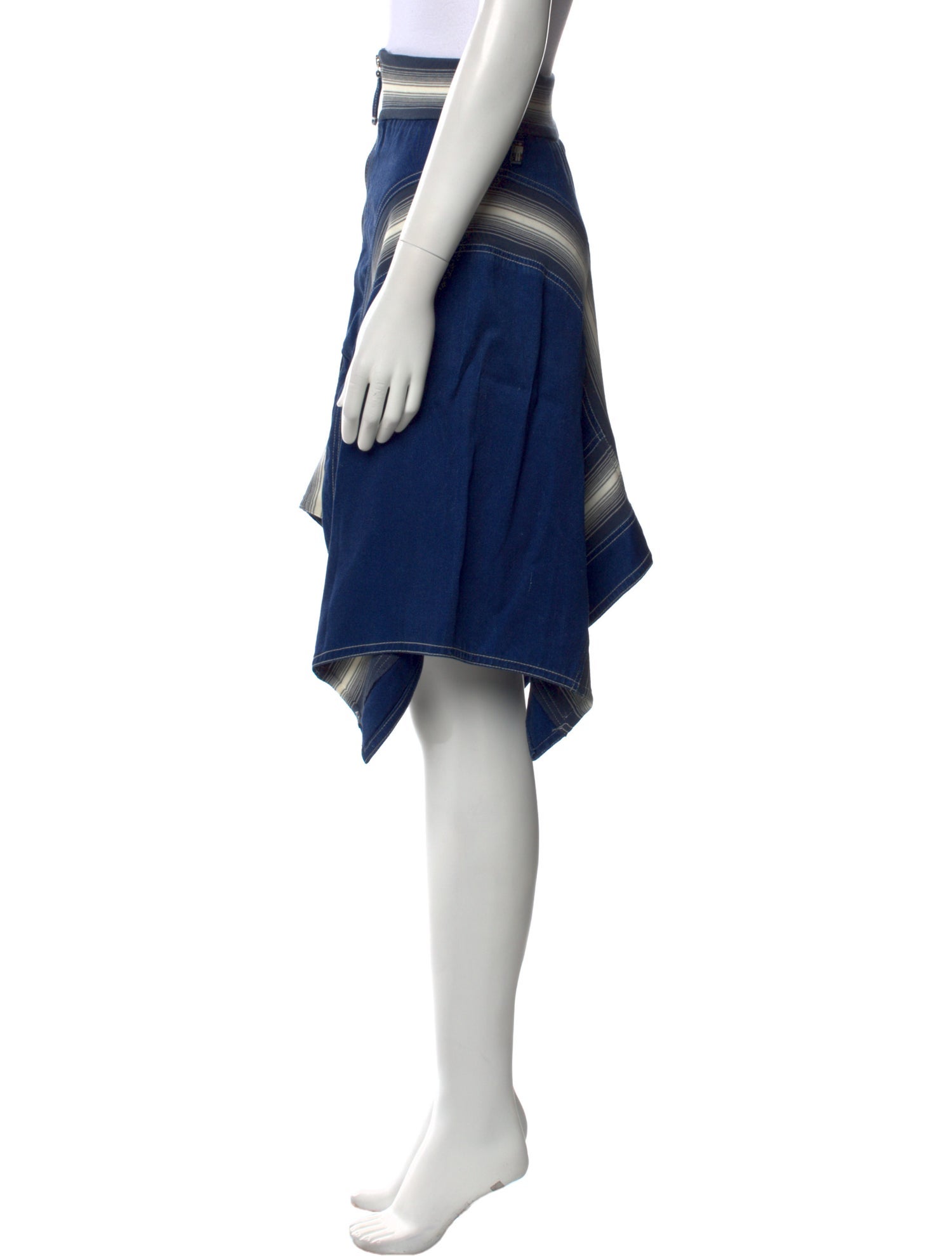 JPG Jeans Vintage Knee-Length Skirt