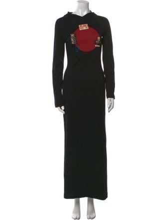 JPG Jeans Mock Neck Long Dress