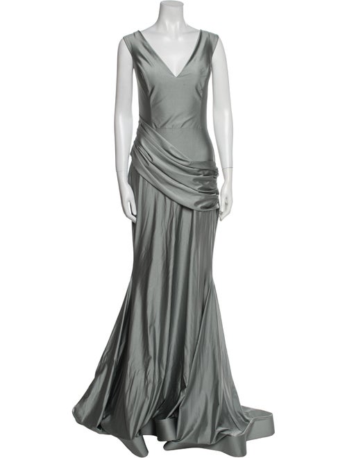 Jessica Angel V-Neck Long Dress