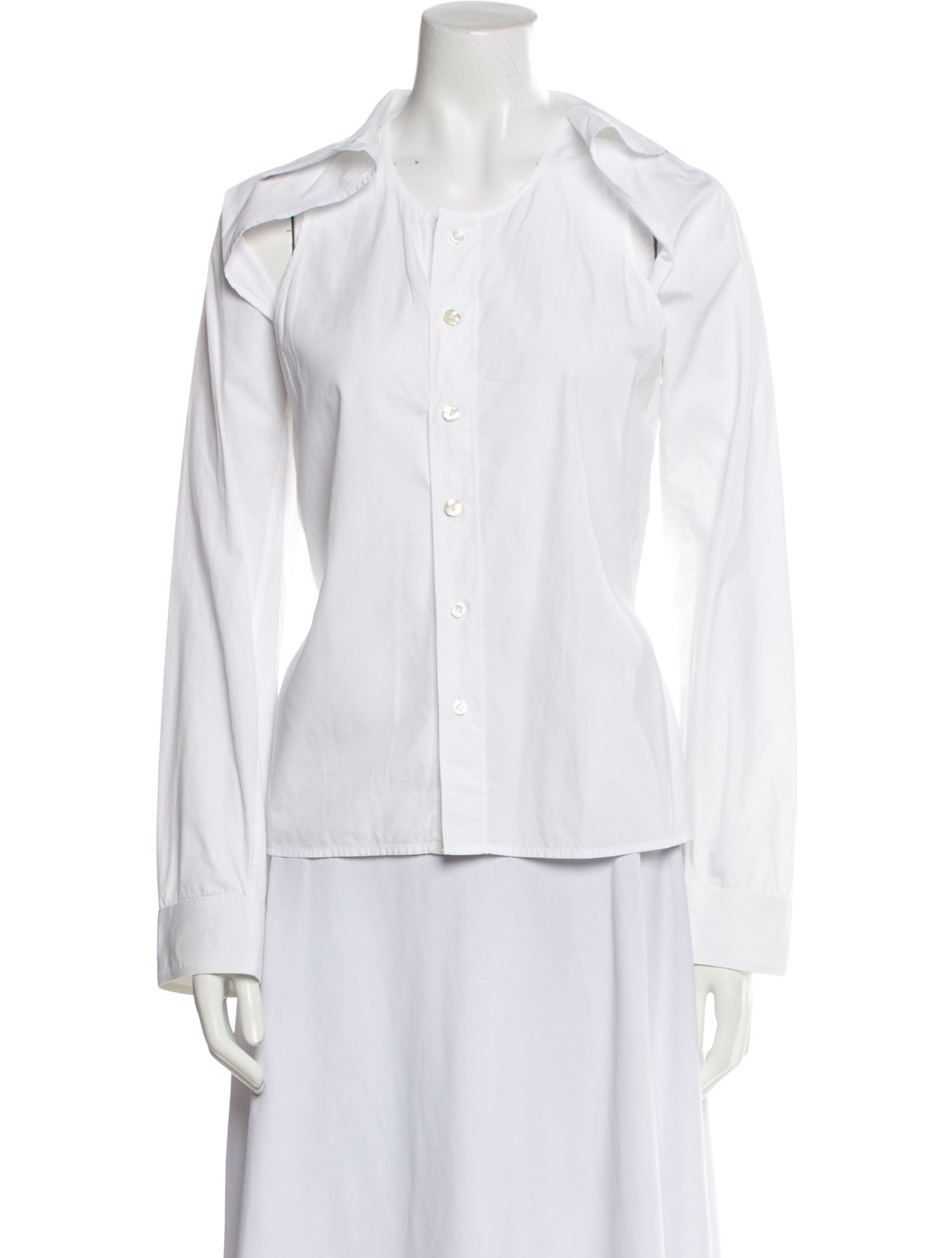 Jean Paul Gaultier Classique Vintage 1990's Button-Up Top