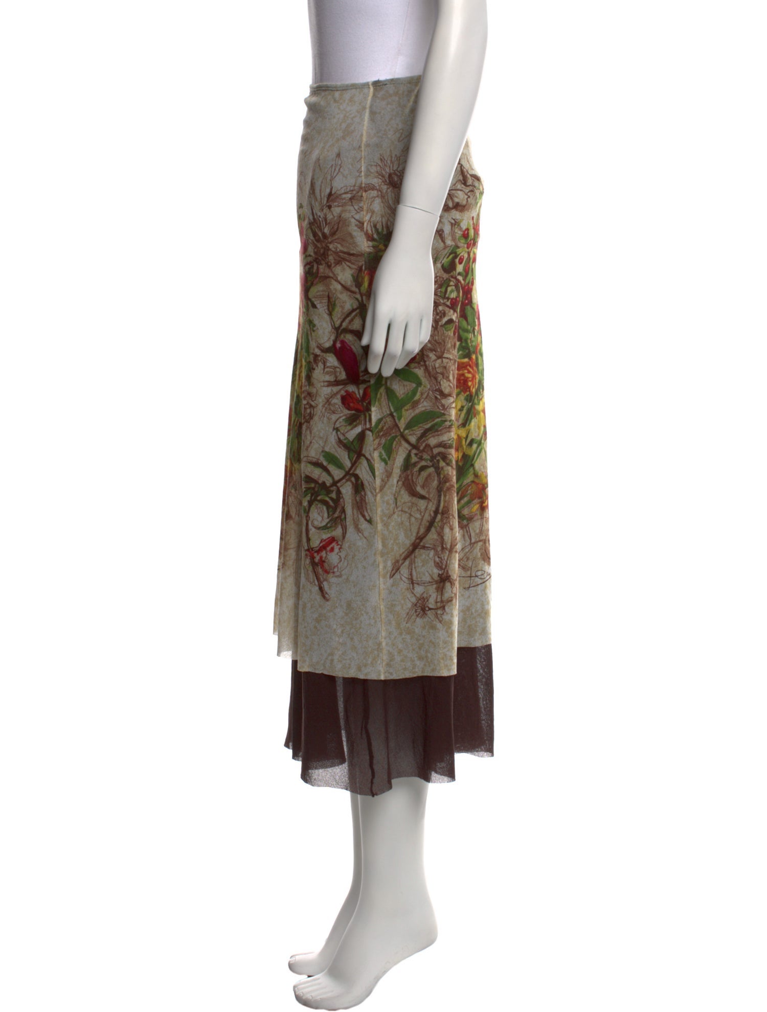 Jean Paul Gaultier Classique Vintage Midi Length Skirt w/ Tags