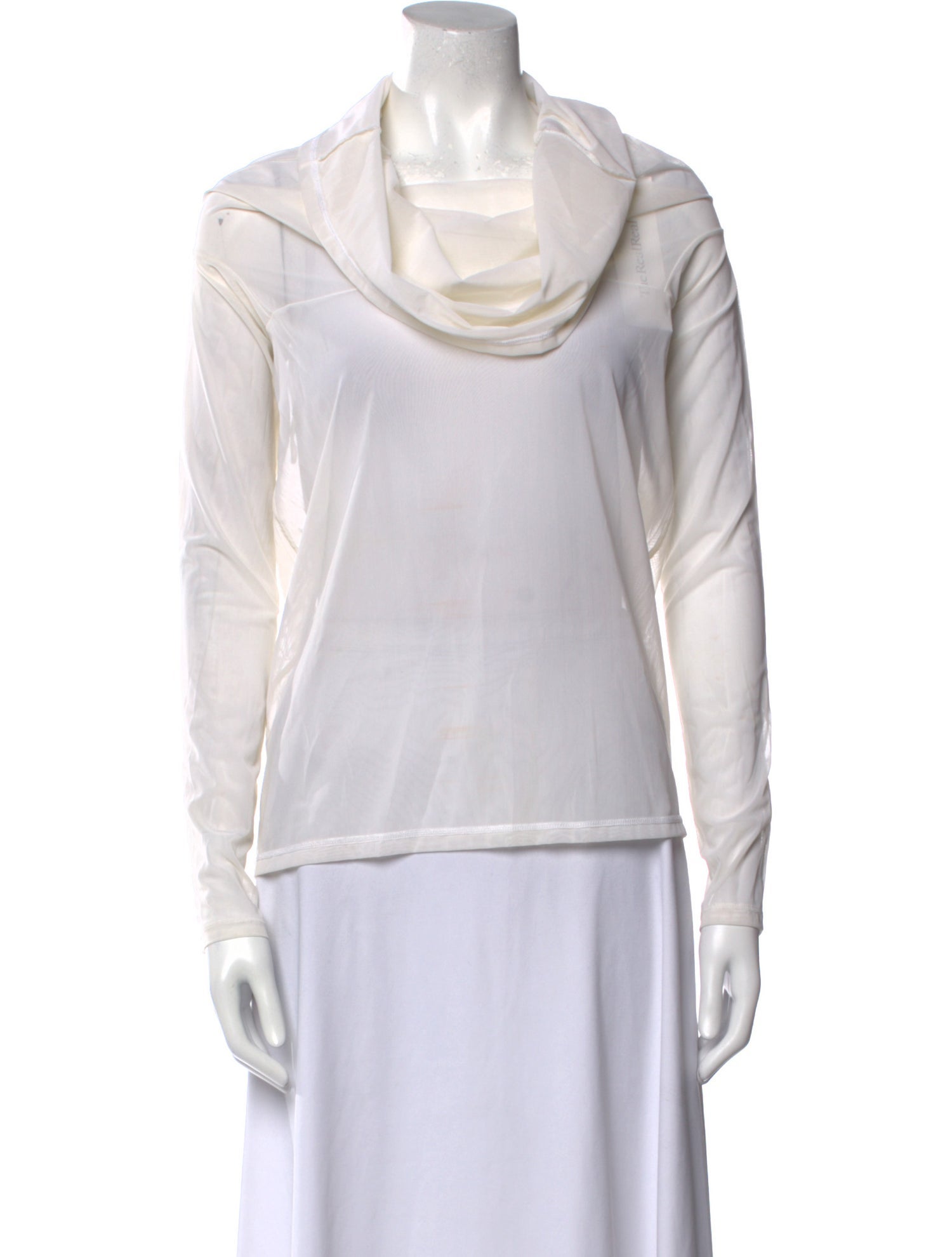 Jean Paul Gaultier Classique 1990's Cowl Neck Sweatshirt