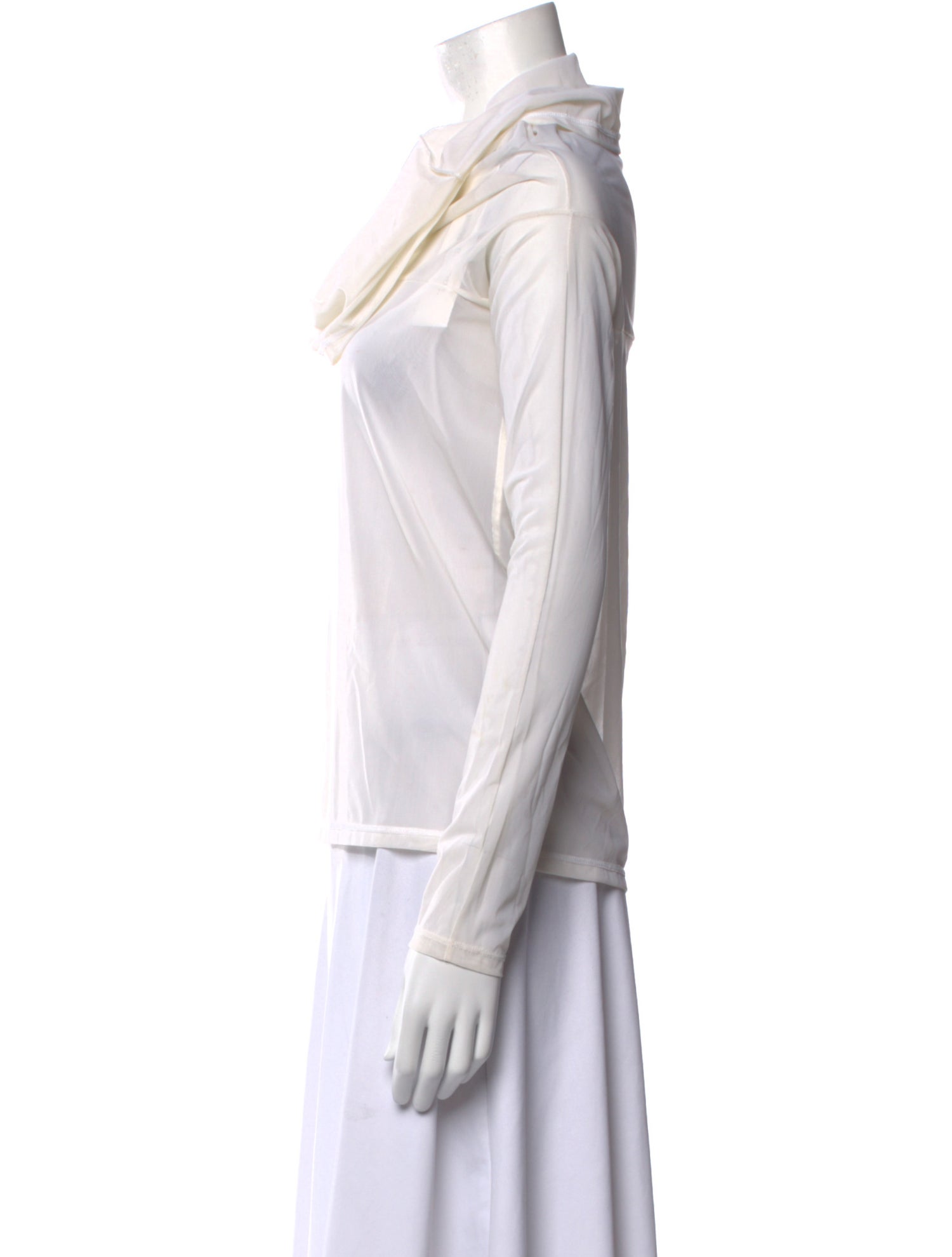 Jean Paul Gaultier Classique 1990's Cowl Neck Sweatshirt