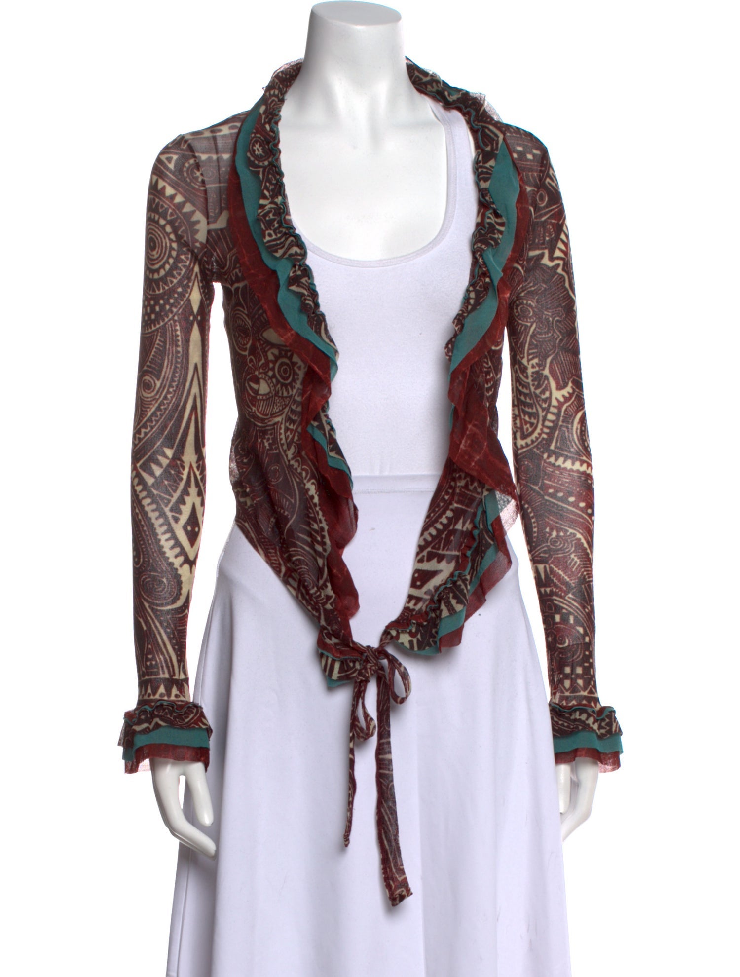 Jean Paul Gaultier Classique Vintage 1990's Crop Top