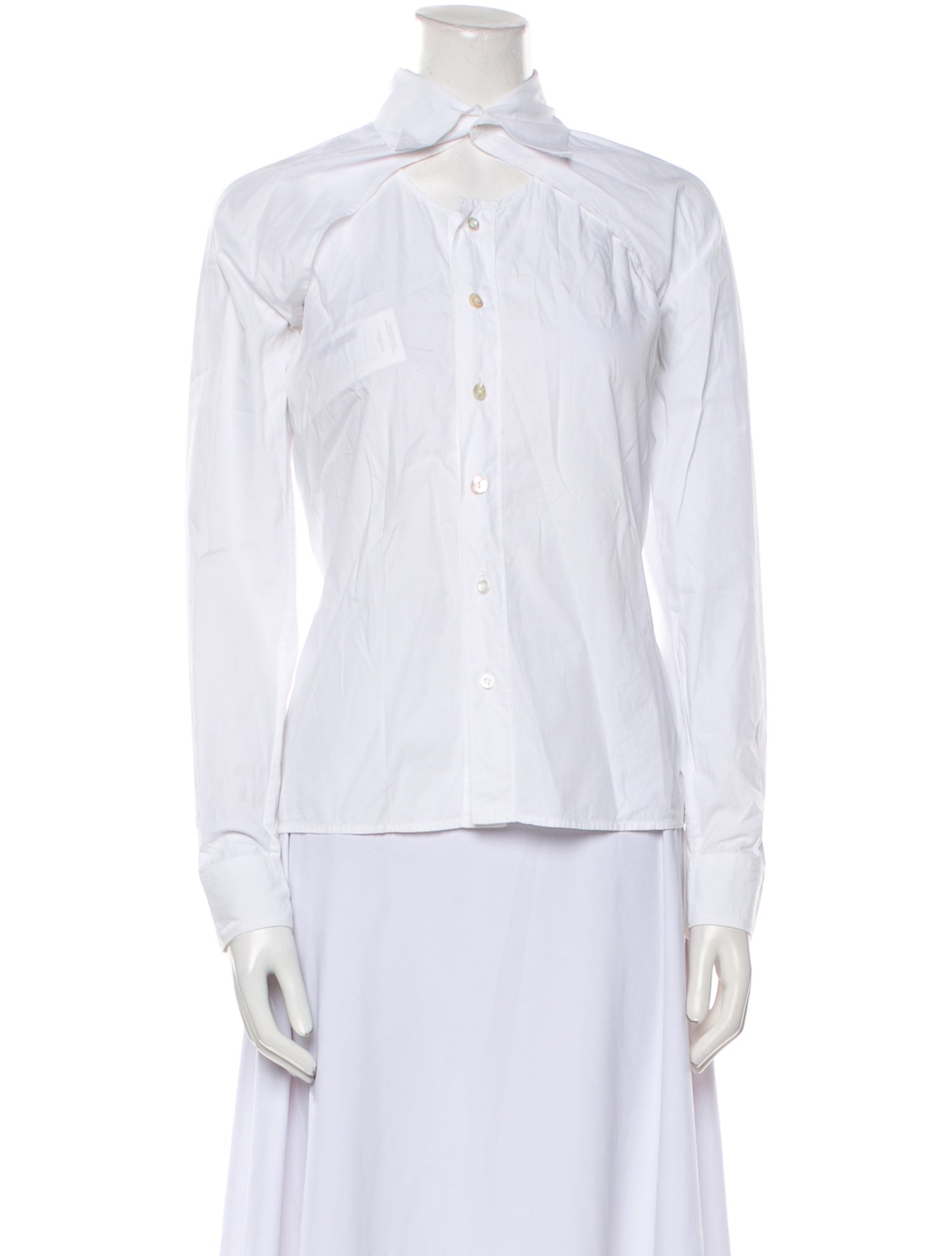 Jean Paul Gaultier Classique Vintage 1990's Button-Up Top