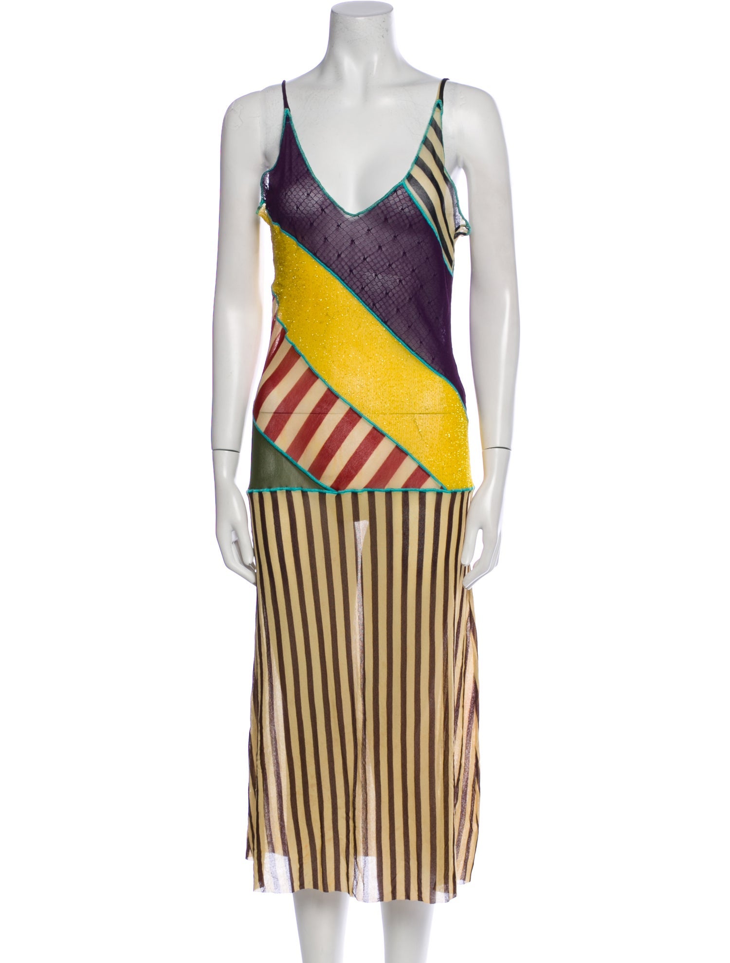 Jean Paul Gaultier Classique Vintage Midi Length Dress