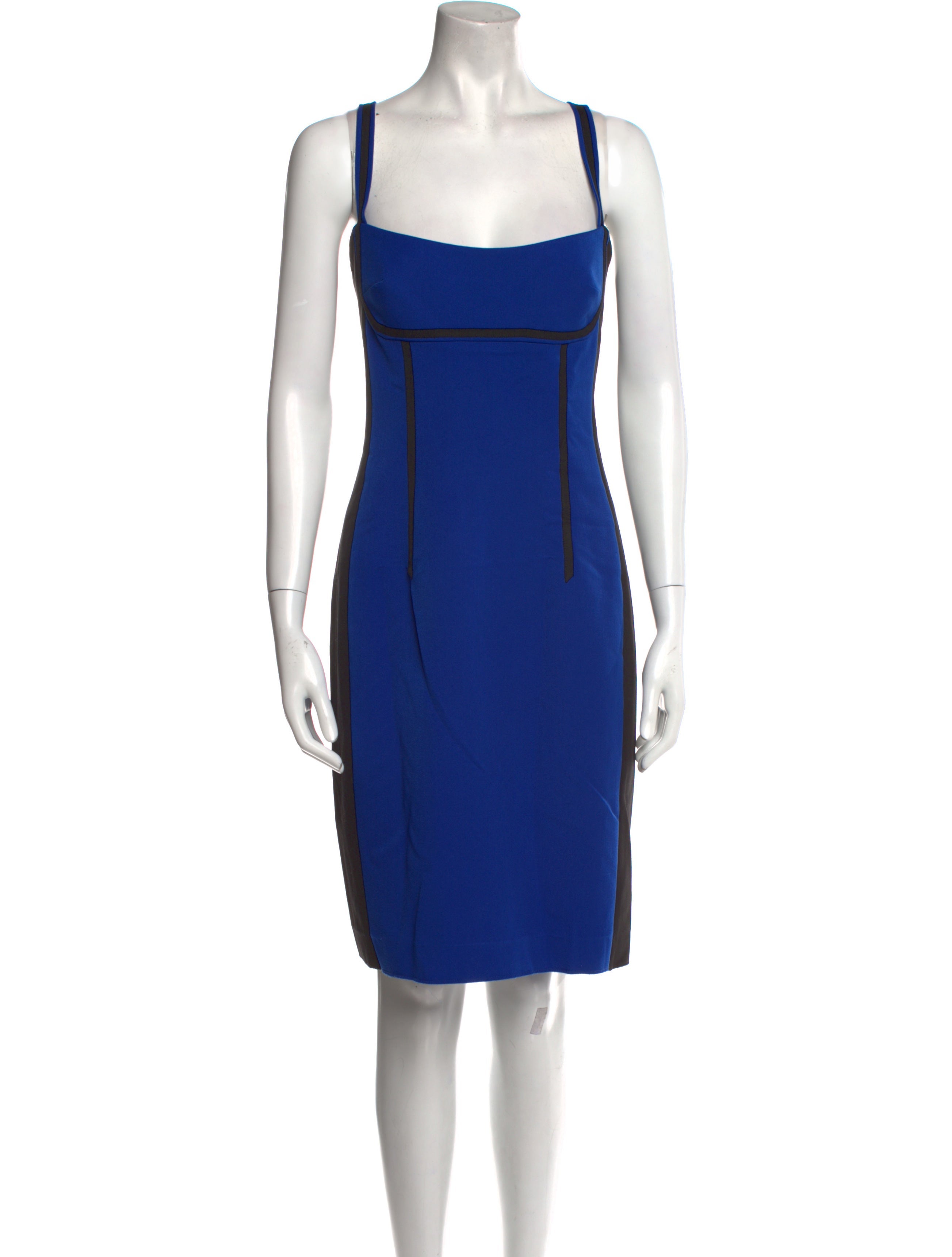 Jay Godfrey Silk Knee-Length Dress