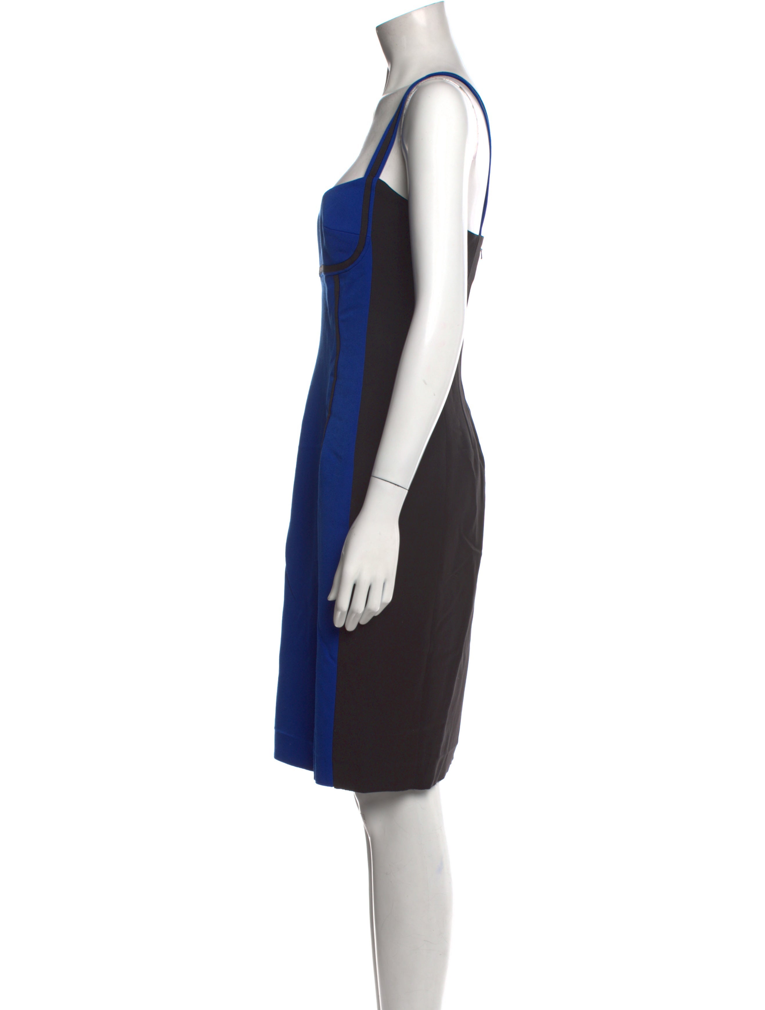 Jay Godfrey Silk Knee-Length Dress