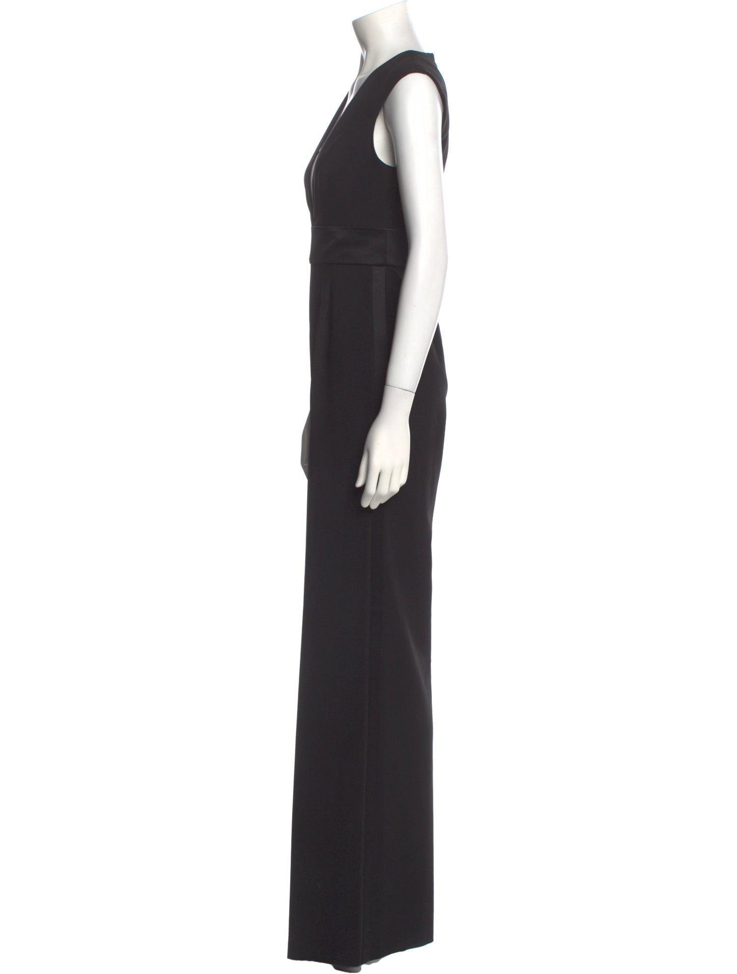 Jay Godfrey V-Neck Jumpsuit