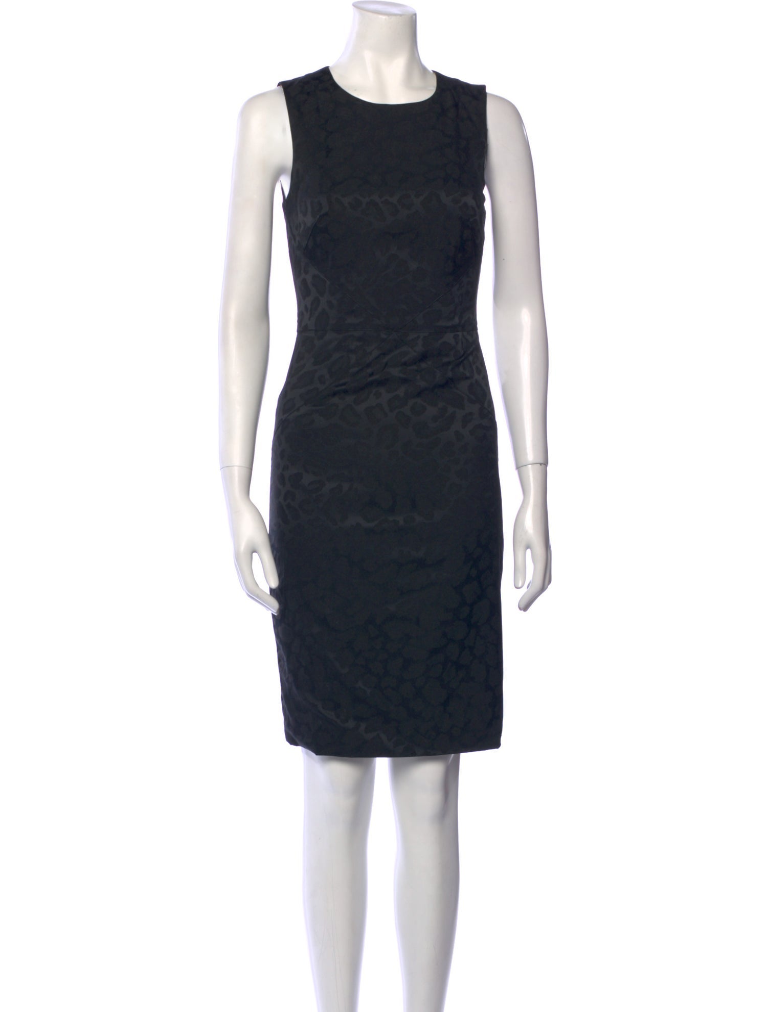 Jay Godfrey Printed Knee-Length Dress