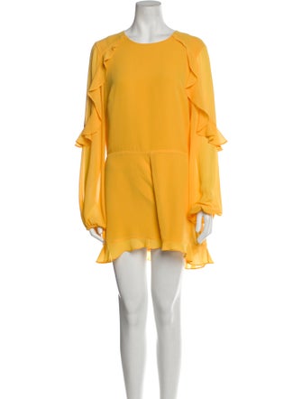 Jay Godfrey Crew Neck Romper