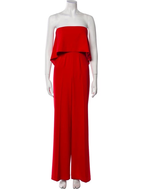 Jay Godfrey Strapless Jumpsuit