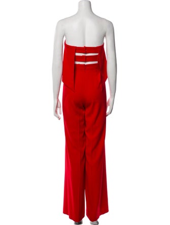 Jay Godfrey Strapless Jumpsuit