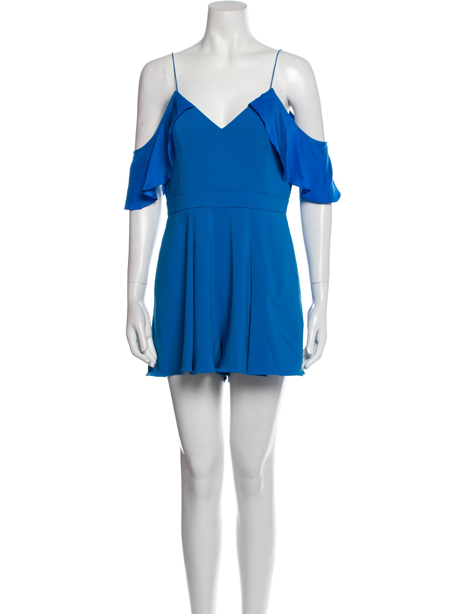 Jay Godfrey Plunge Neckline Romper