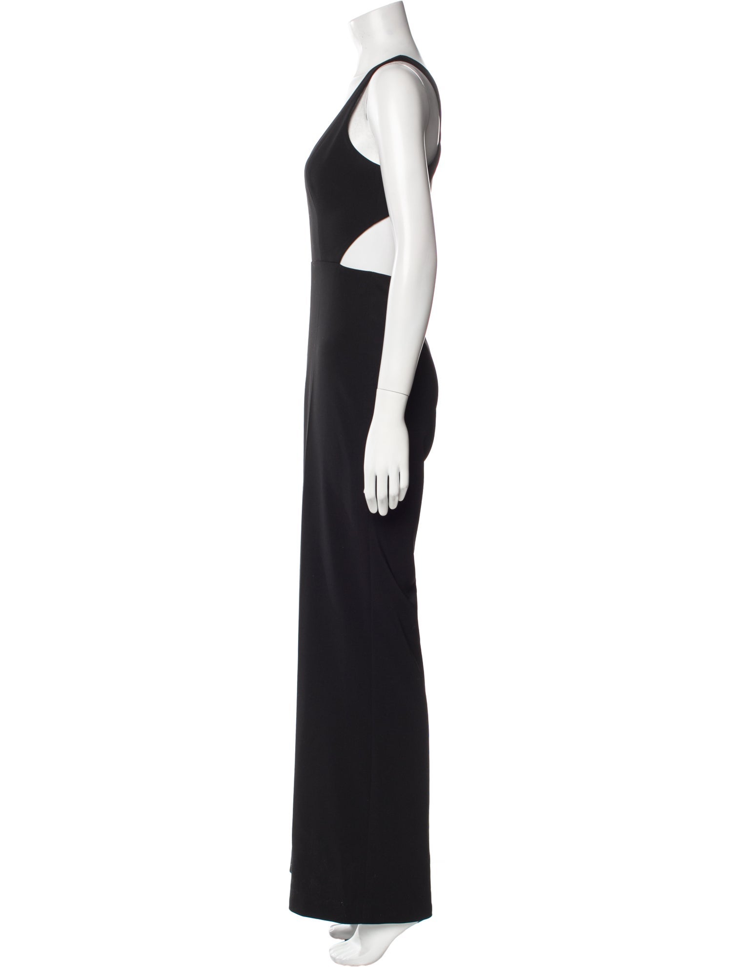 Jay Godfrey Plunge Neckline Jumpsuit