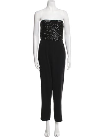 Jay Godfrey Strapless Jumpsuit
