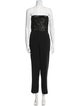 Jay Godfrey Strapless Jumpsuit