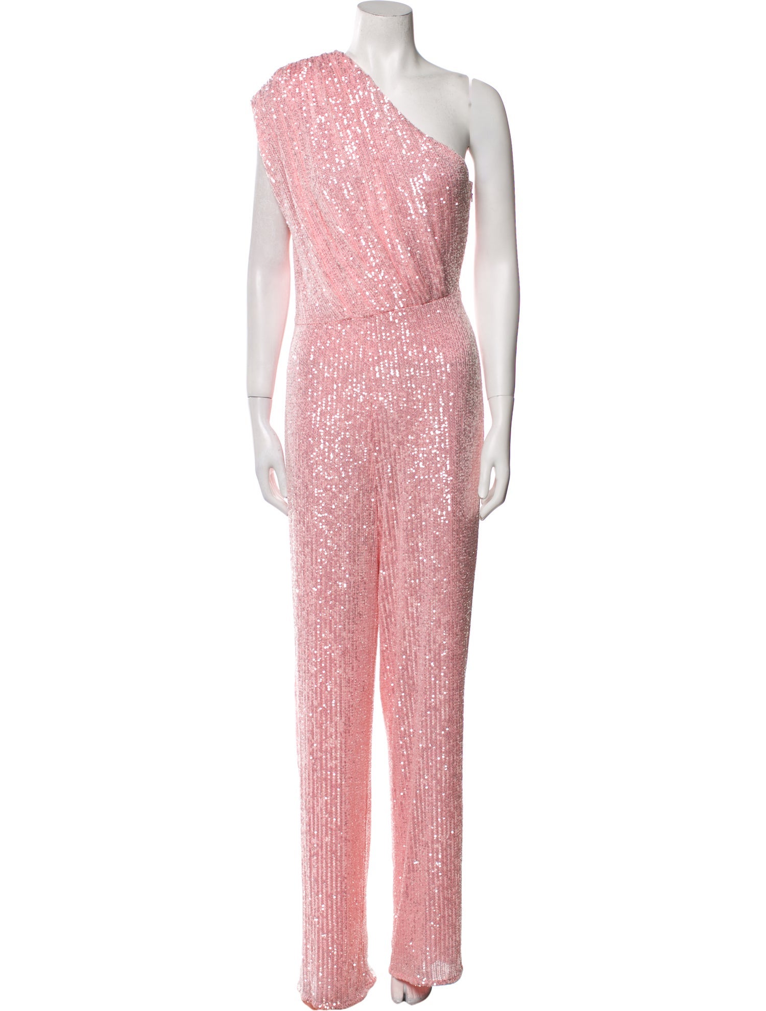 Jay Godfrey One-Shoulder Jumpsuit