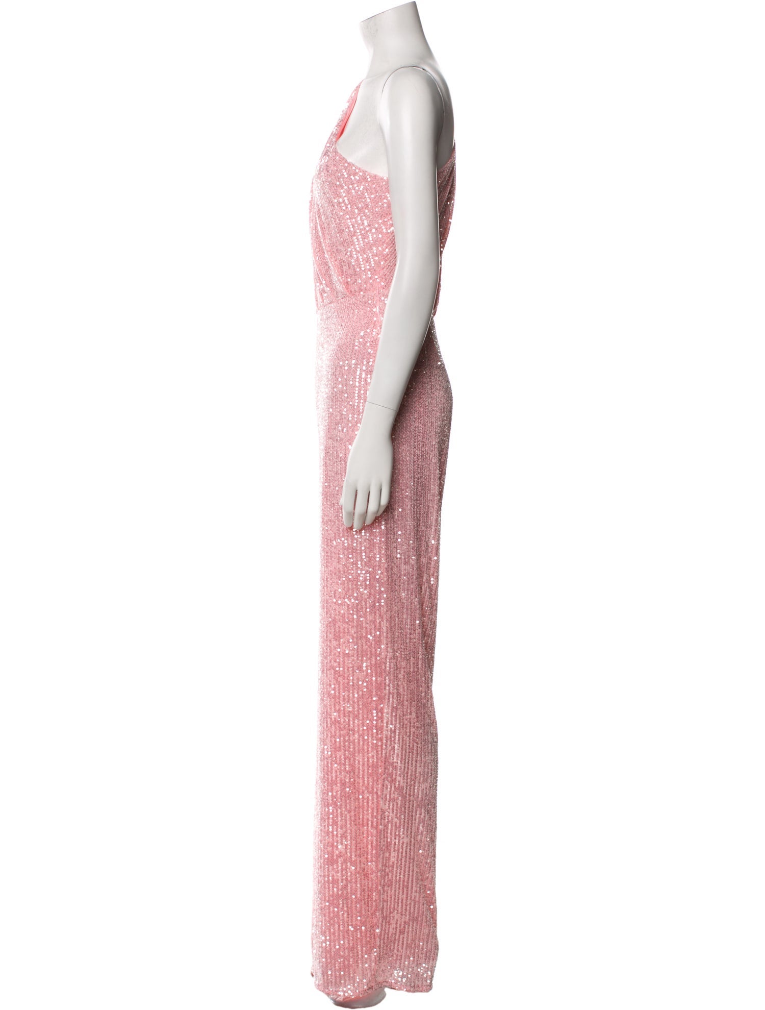 Jay Godfrey One-Shoulder Jumpsuit