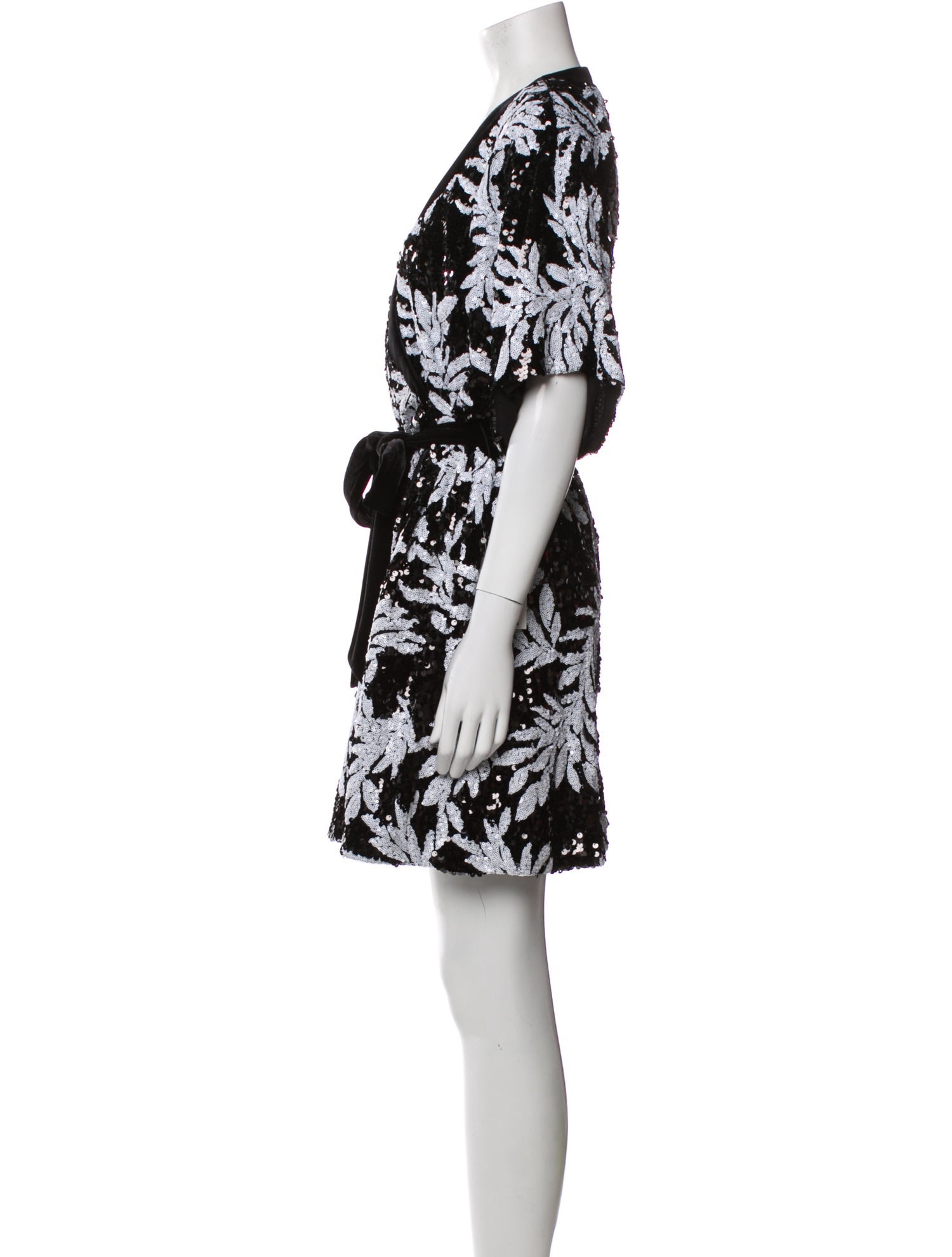 Jay Godfrey Floral Print Mini Dress w/ Tags