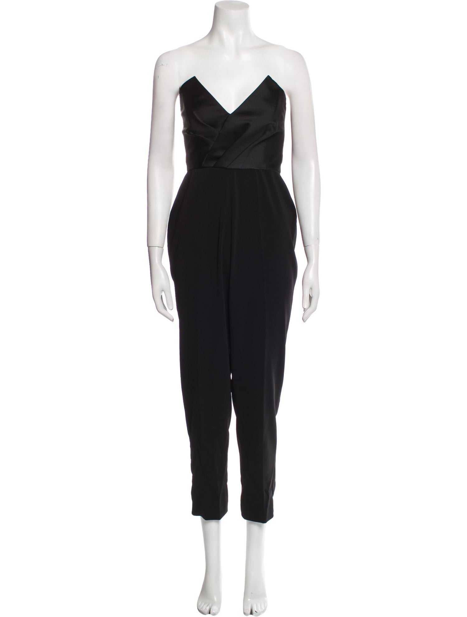 Jay Godfrey Strapless Jumpsuit