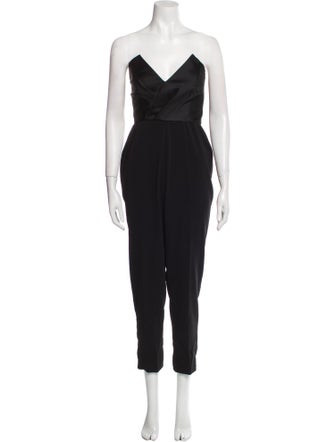 Jay Godfrey Strapless Jumpsuit