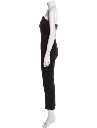 Jay Godfrey Strapless Jumpsuit