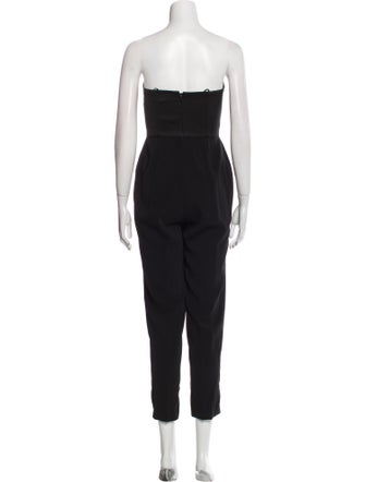 Jay Godfrey Strapless Jumpsuit