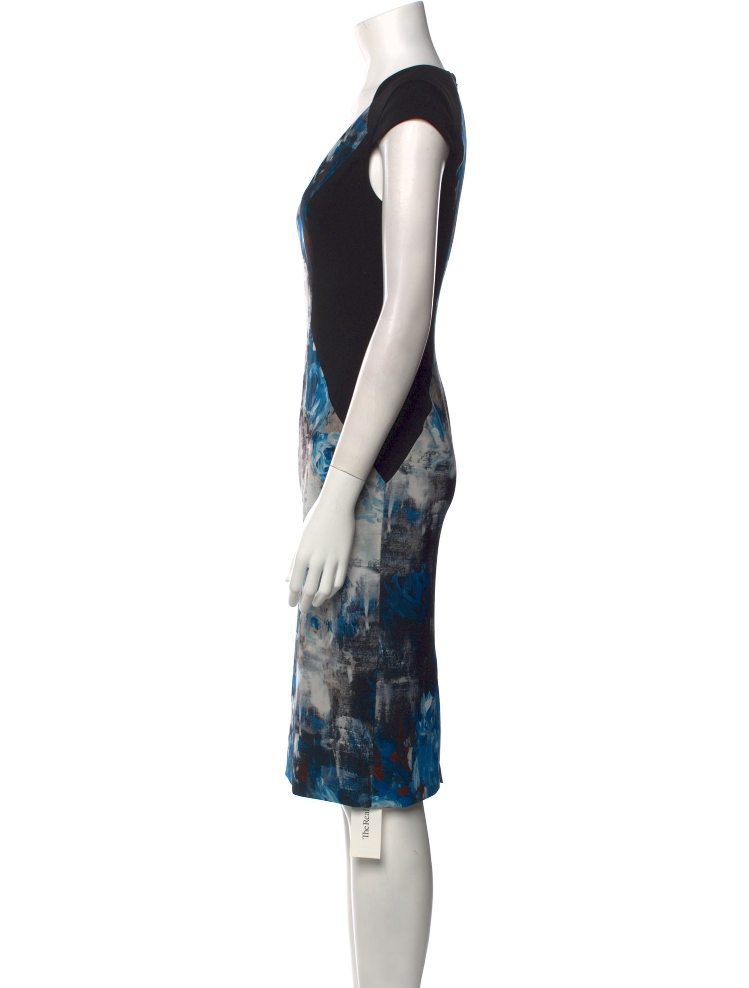 Jay Godfrey Printed Knee-Length Dress