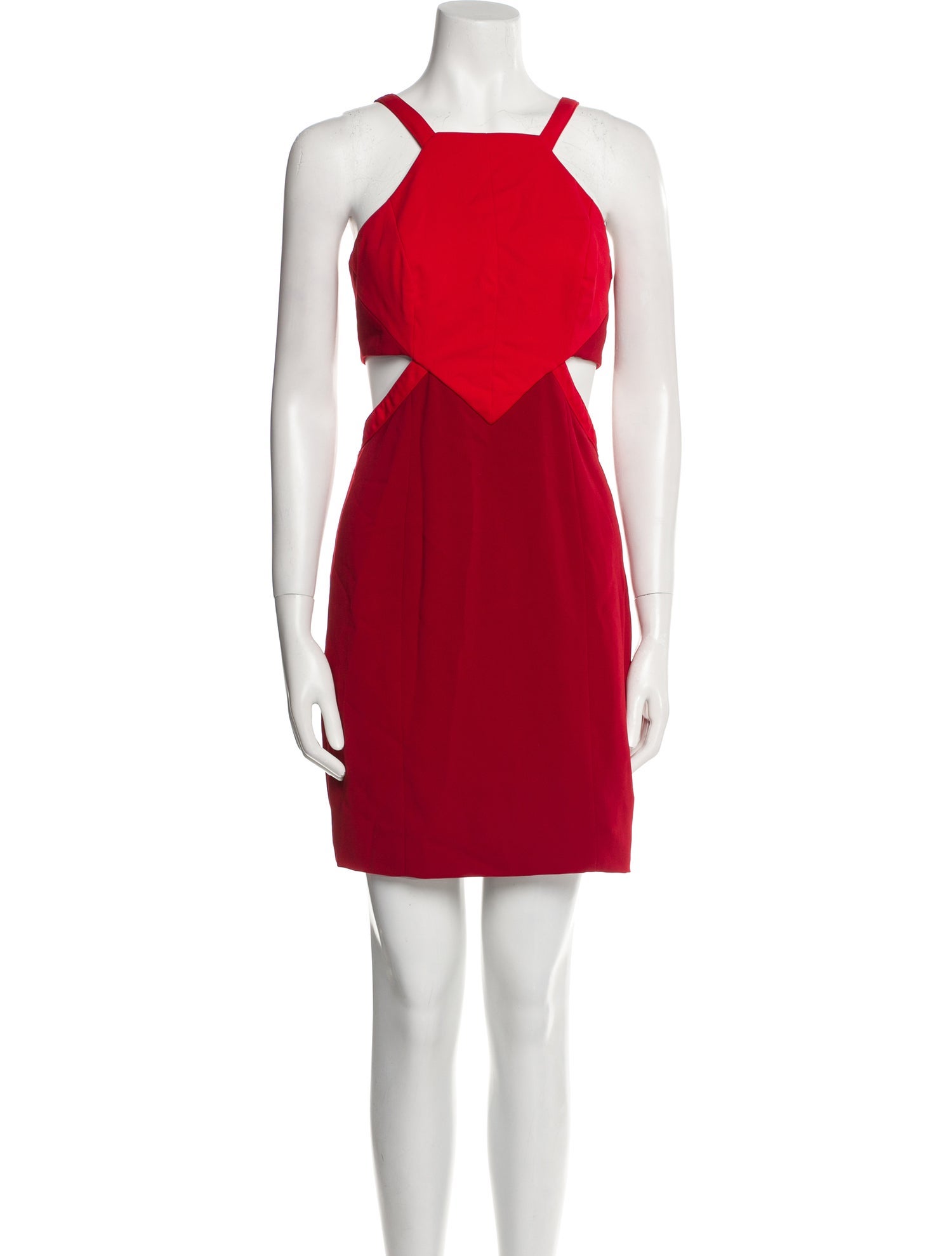 Jay Godfrey Square Neckline Mini Dress