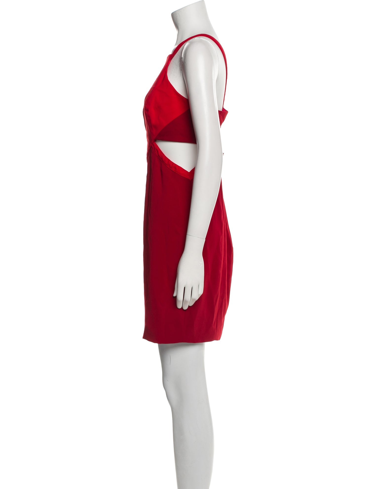 Jay Godfrey Square Neckline Mini Dress