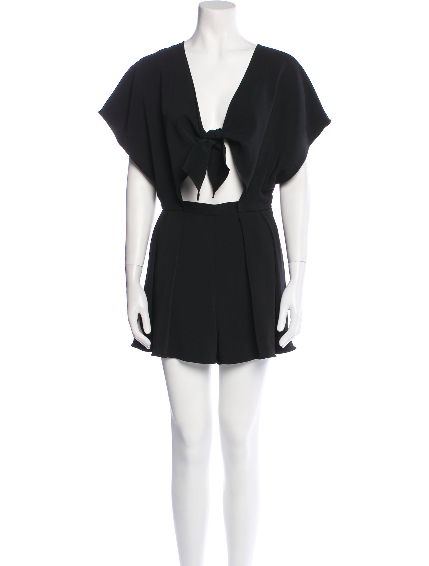 Jay Godfrey Plunge Neckline Romper w/ Tags